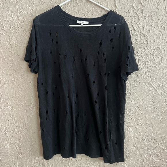 IRO Holey T-Shirt - Picture 1 of 8